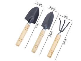 Set 3 mini herramientas de jardin 